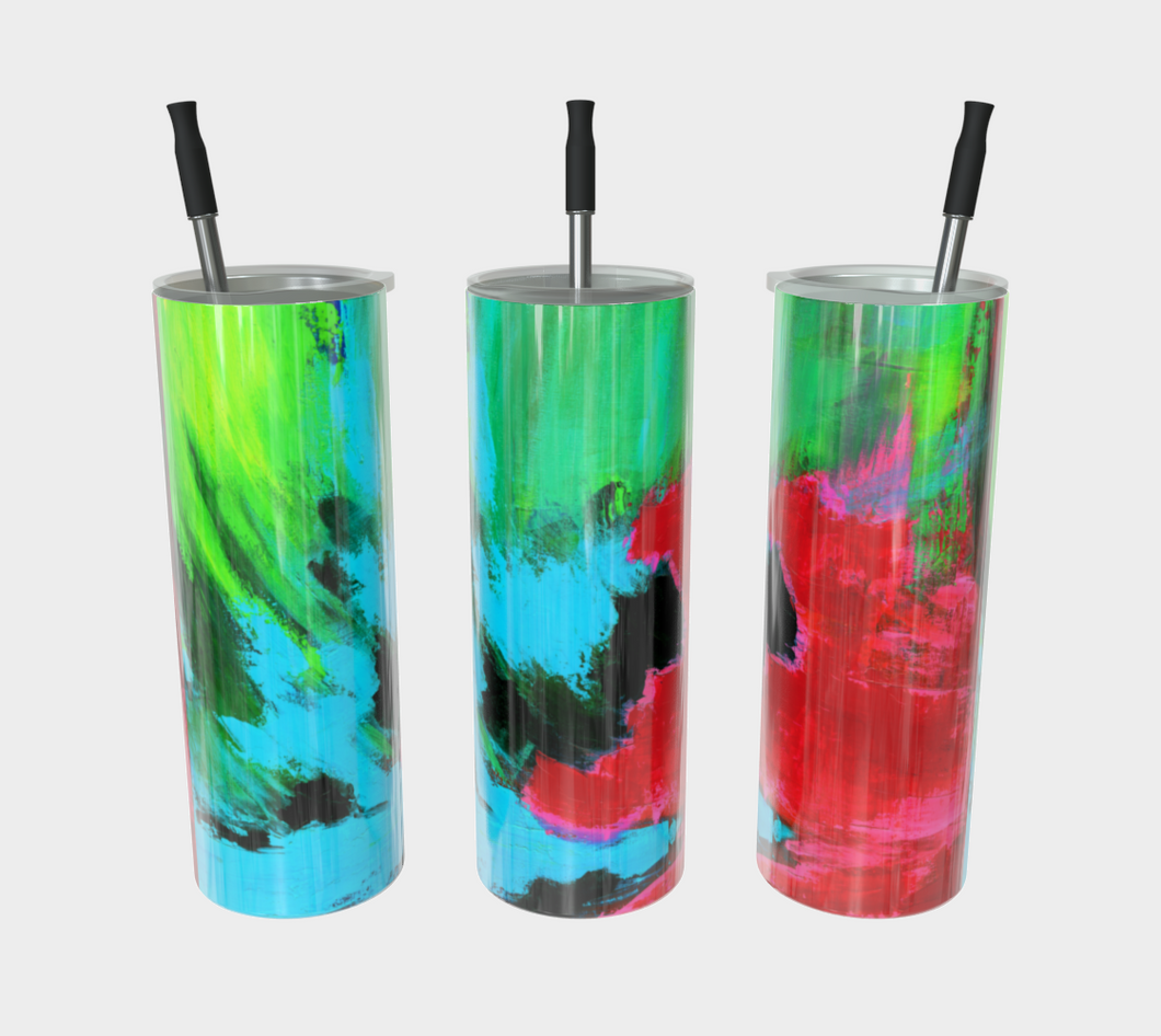 Magenta Tide Stainless Steel Tumbler