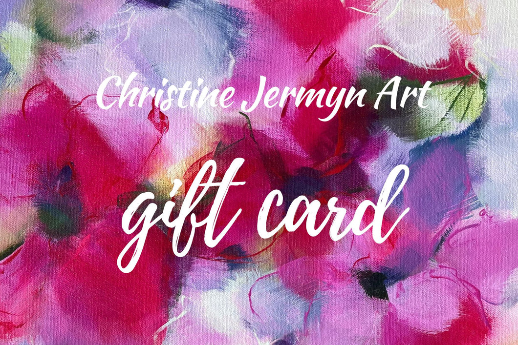 Christine Jermyn Art Gift Card